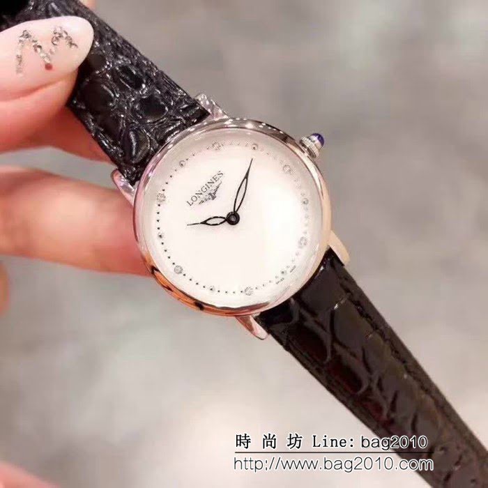 LONGINES浪琴 全新麗雅系列 石英女士腕表 WSS0666